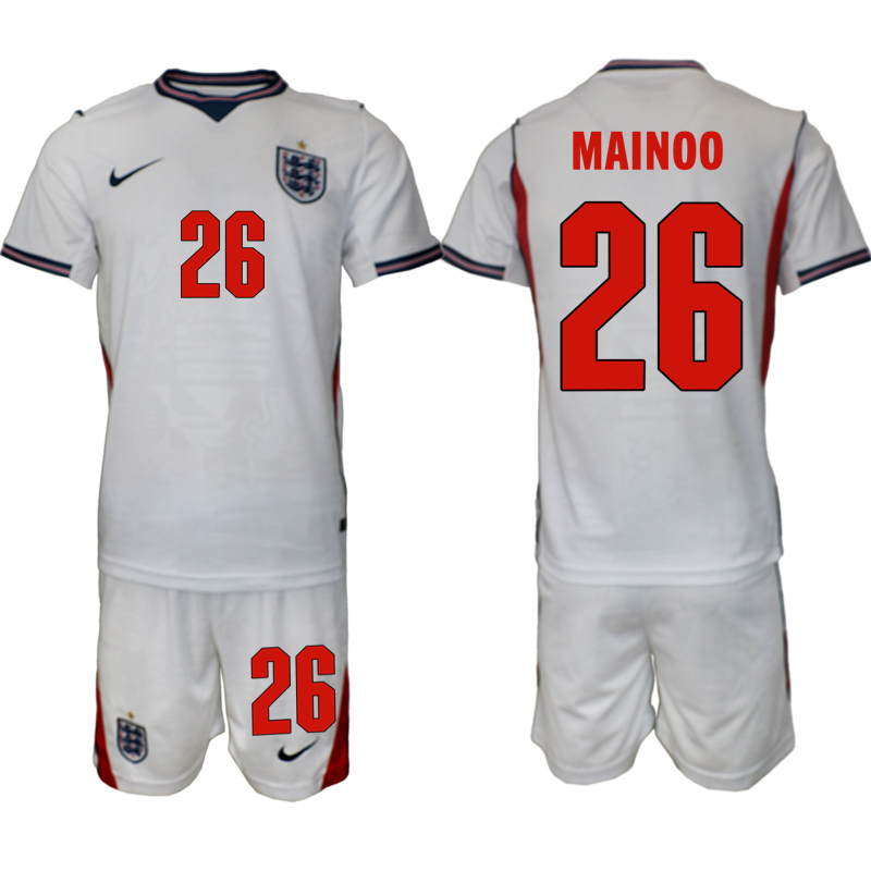 Youth England 2026 World Cup soccer jersey d6890e0f